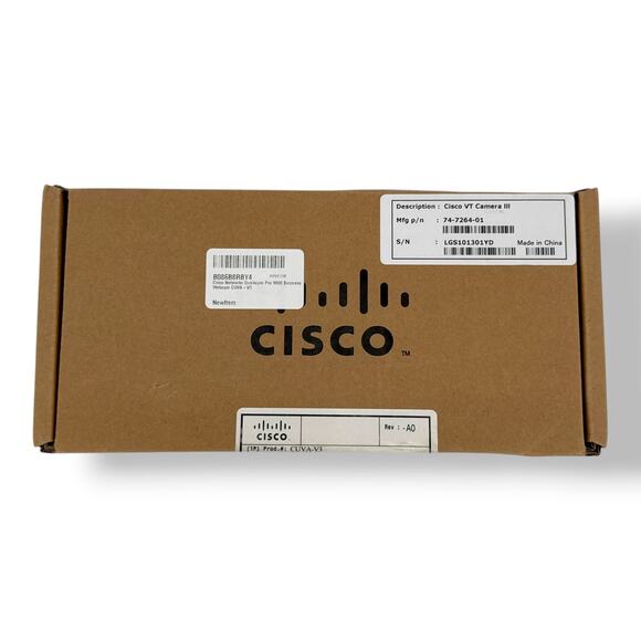 New in Box - Cisco VT Camera II Webcam by Logitech - Picture 4 of 4